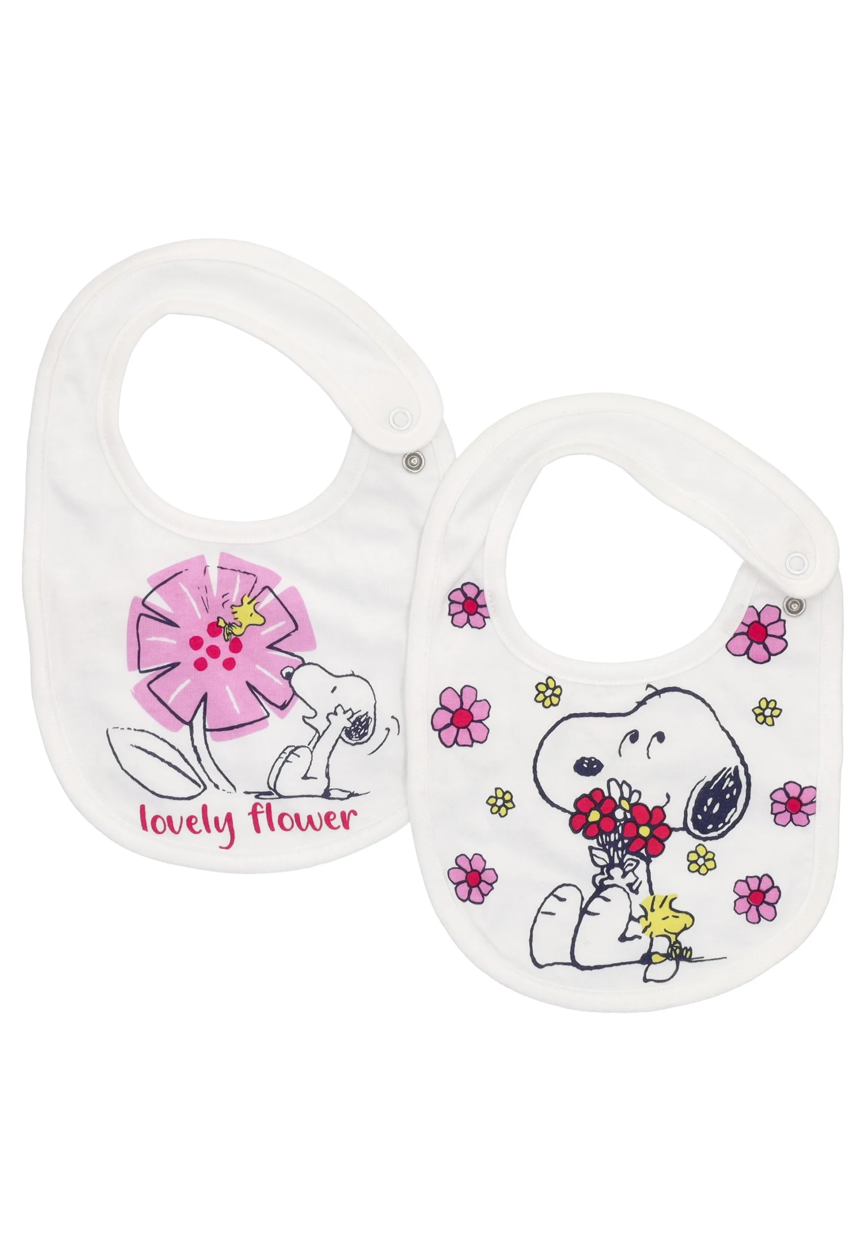 Set due bavette Melby con stampa Snoopy