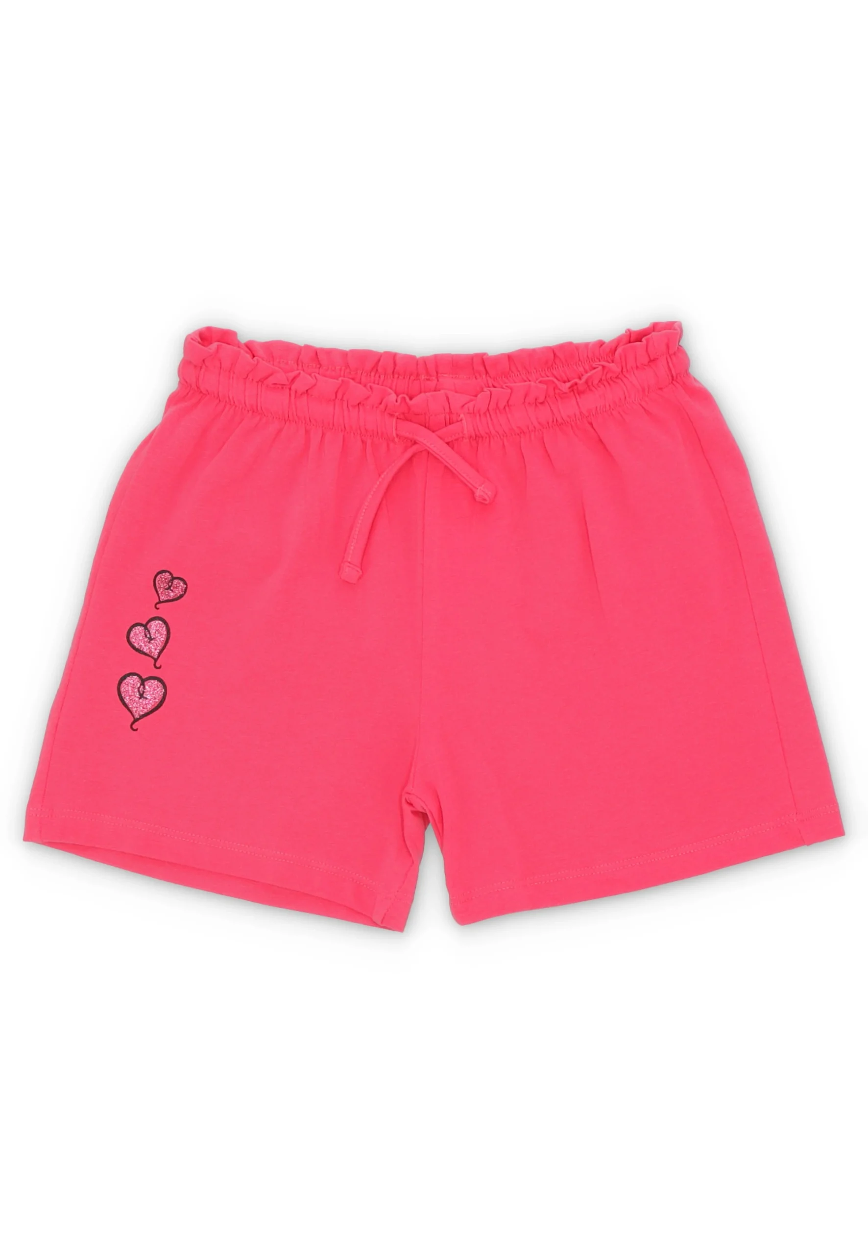 Shorts baby Melby in jersey con stampa cuore