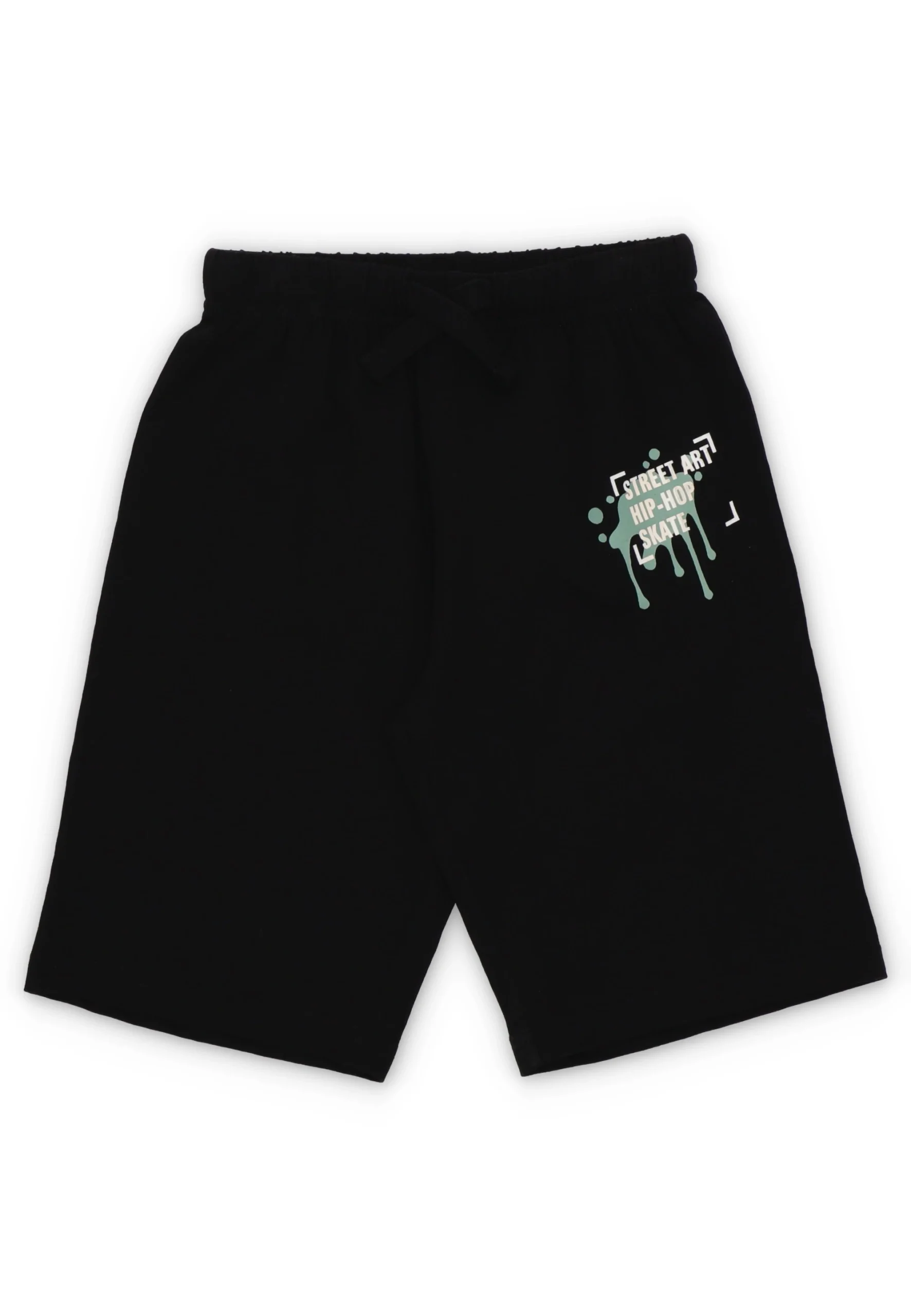 Pantalone corto ragazzo Melby con stampa murales