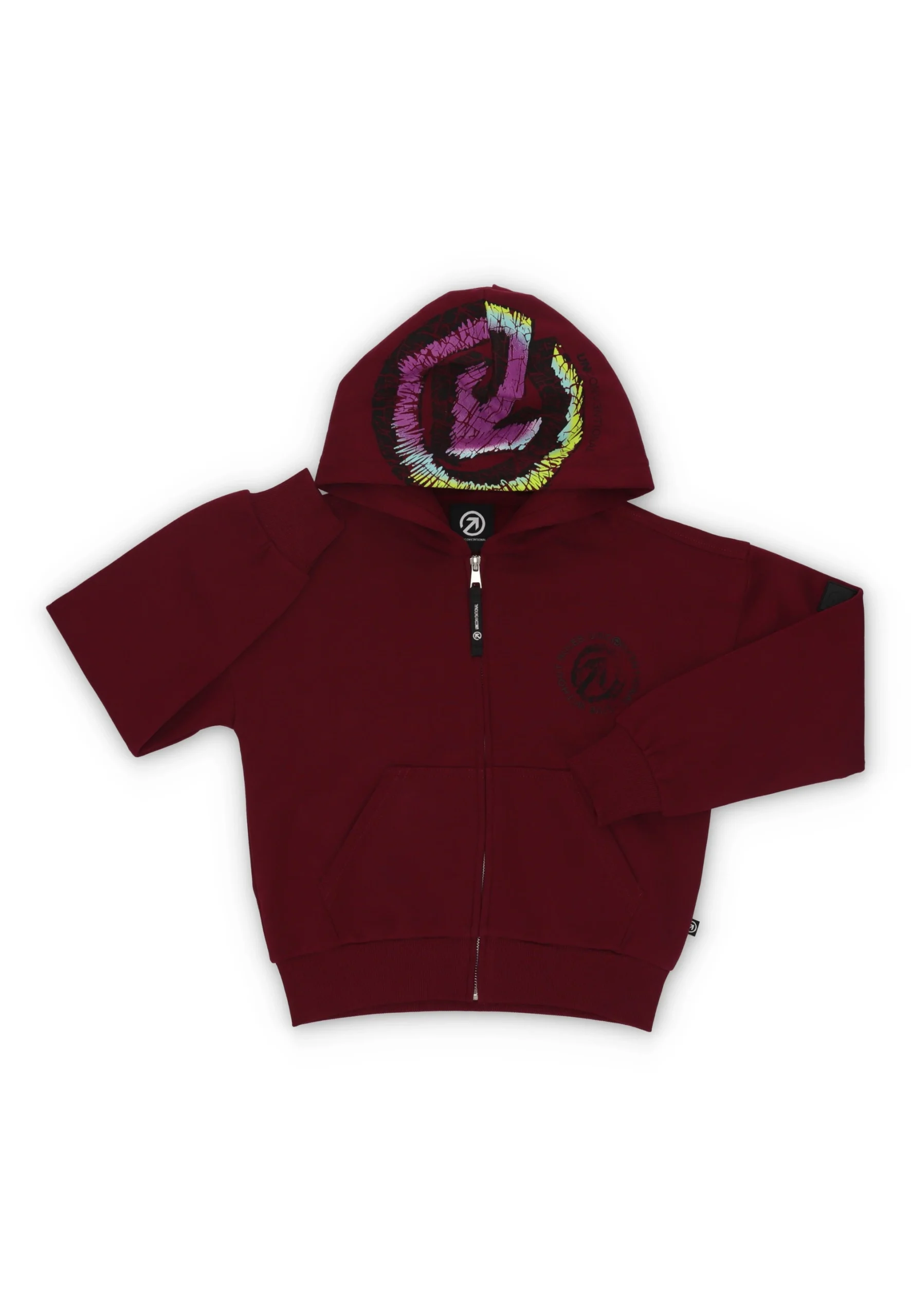 Felpa ragazza Melby con stampa sul cappuccio