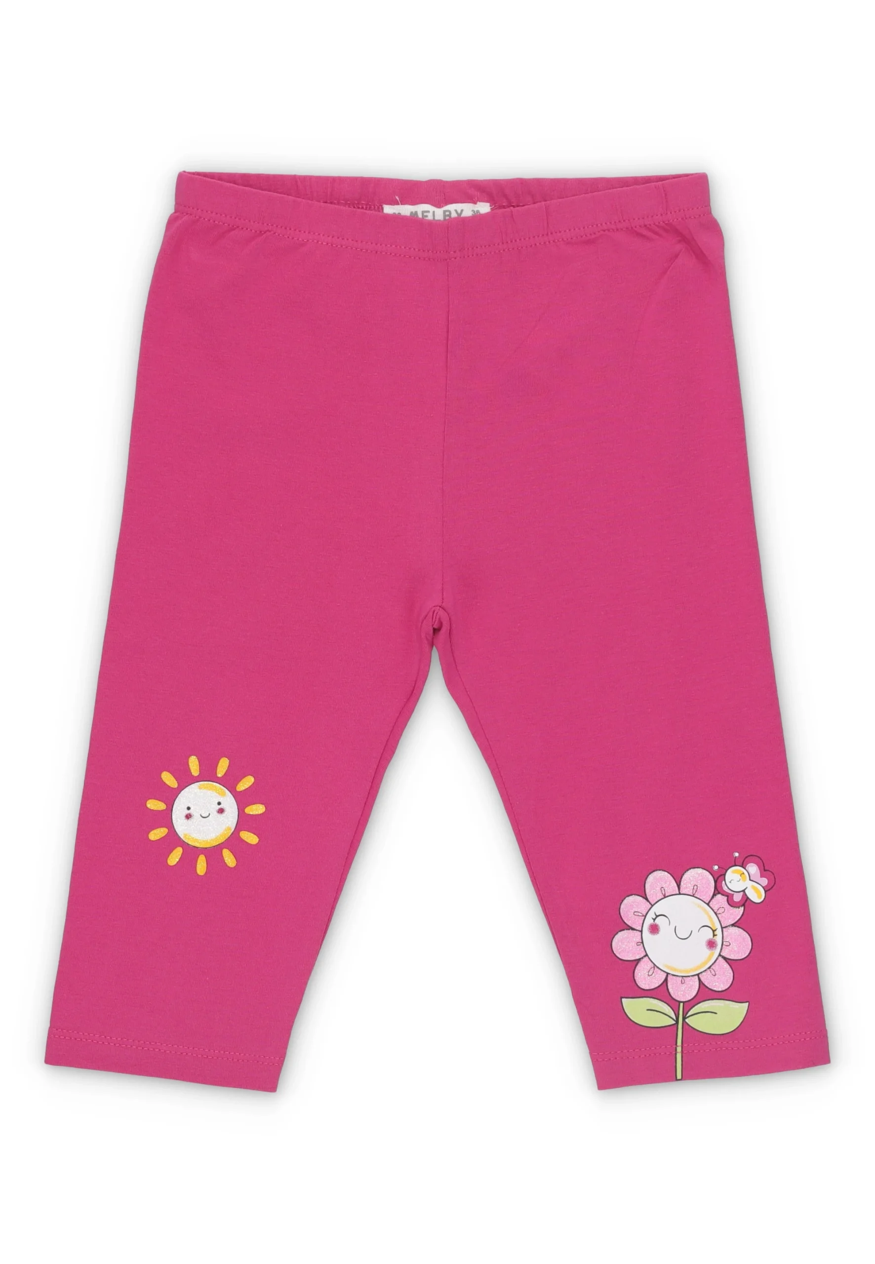 Leggings pinocchietto con stampa Melby bambina art. 75F6063