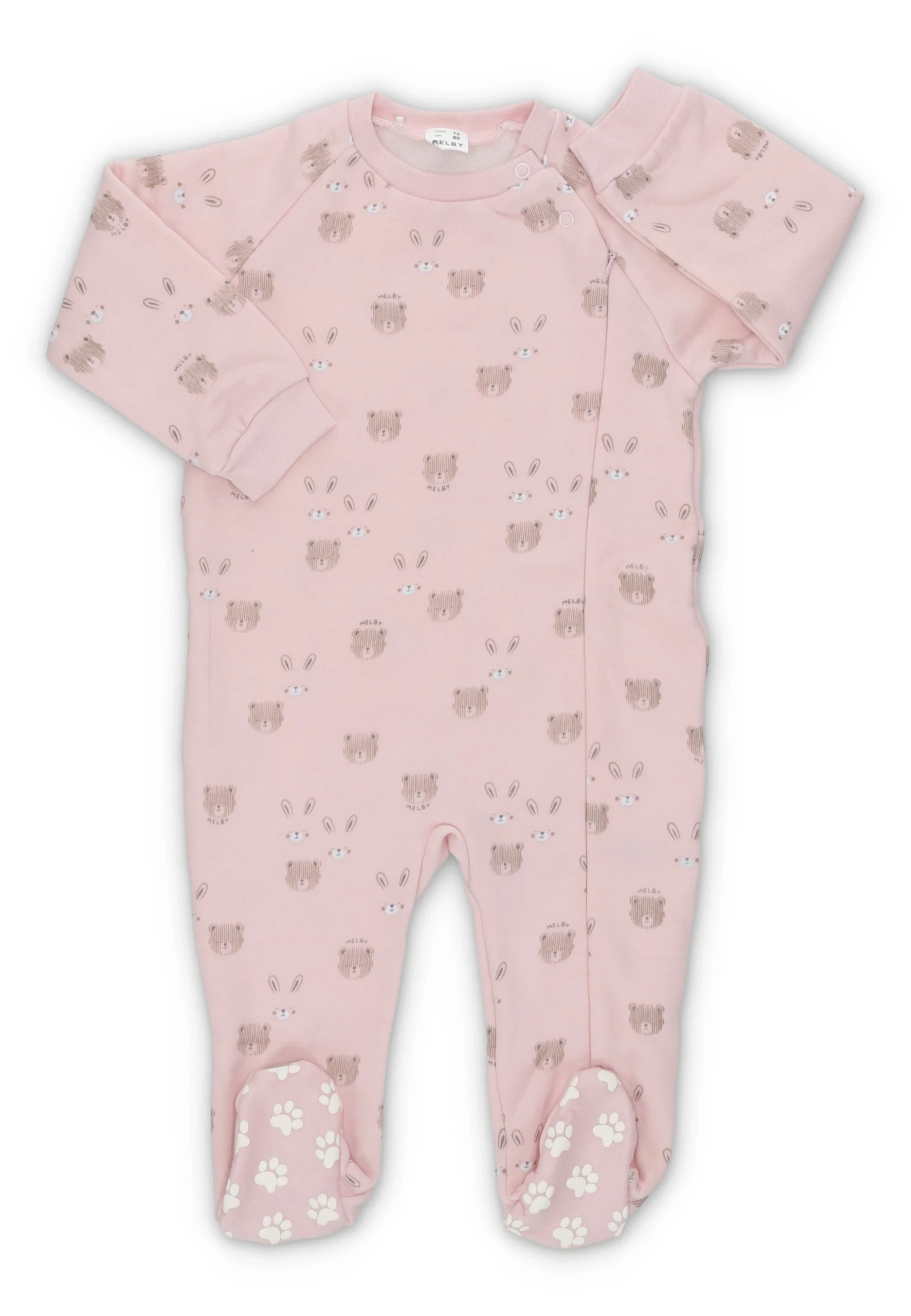 Pigiama intero Melby con piedini antiscivolo