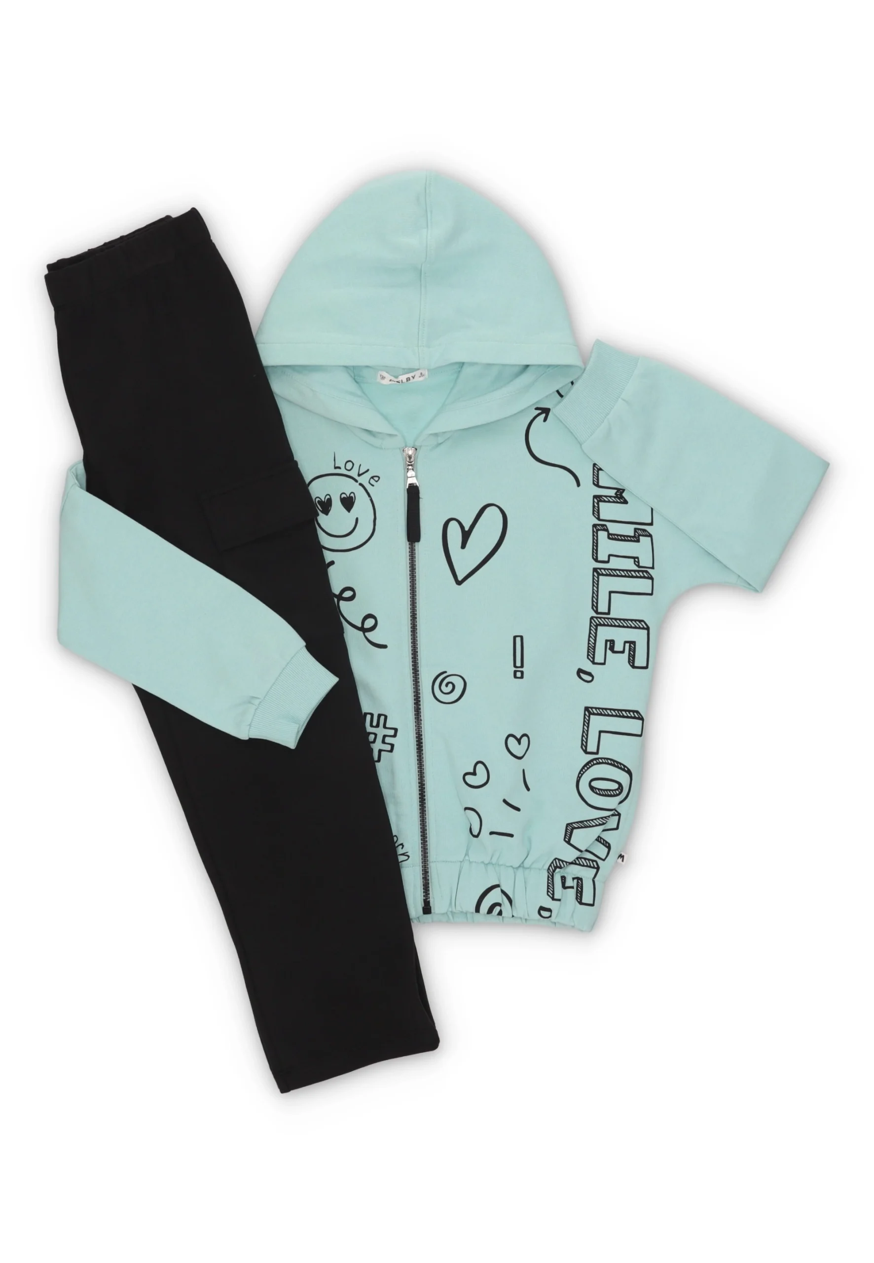 Tuta in cotone Melby bambina art.95M0055