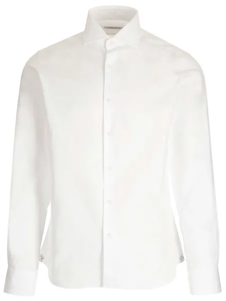 Al Duca D'aosta Uomo Camicia classica bianca