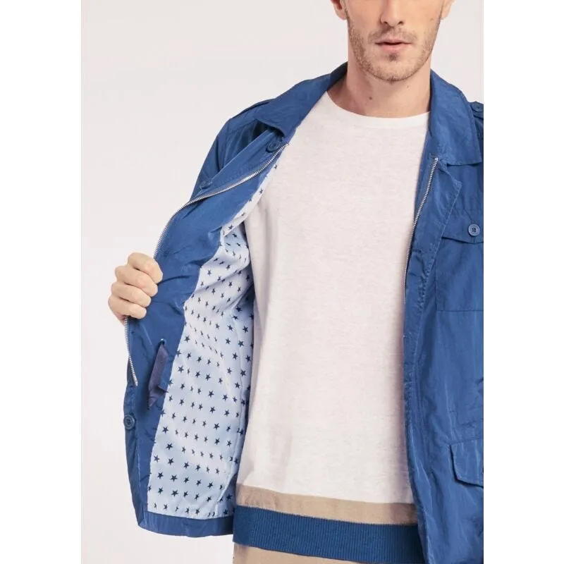 Sahariana in tessuto tecnico