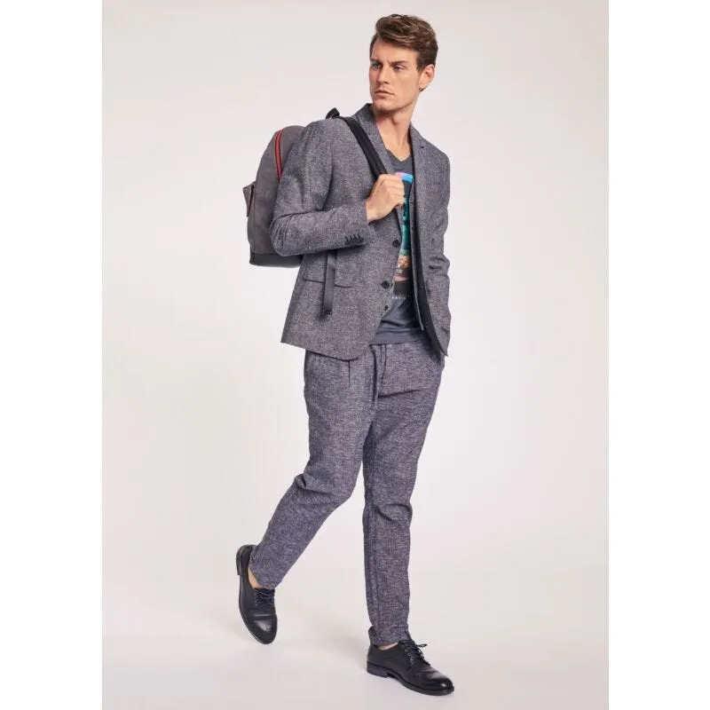 Blazer in misto lino