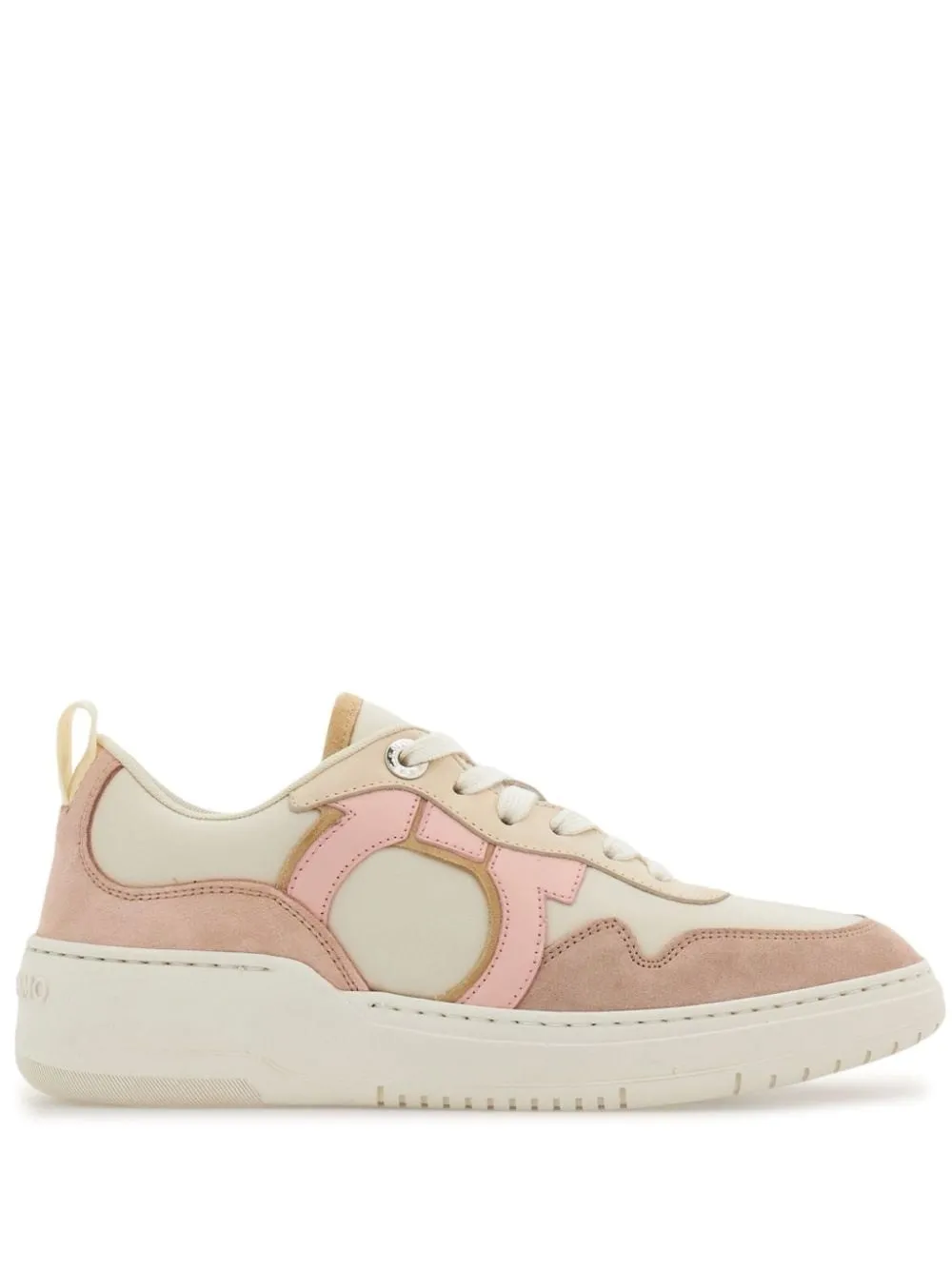 SNEAKERS GANCINI IN PELLE E CAMOSCIO