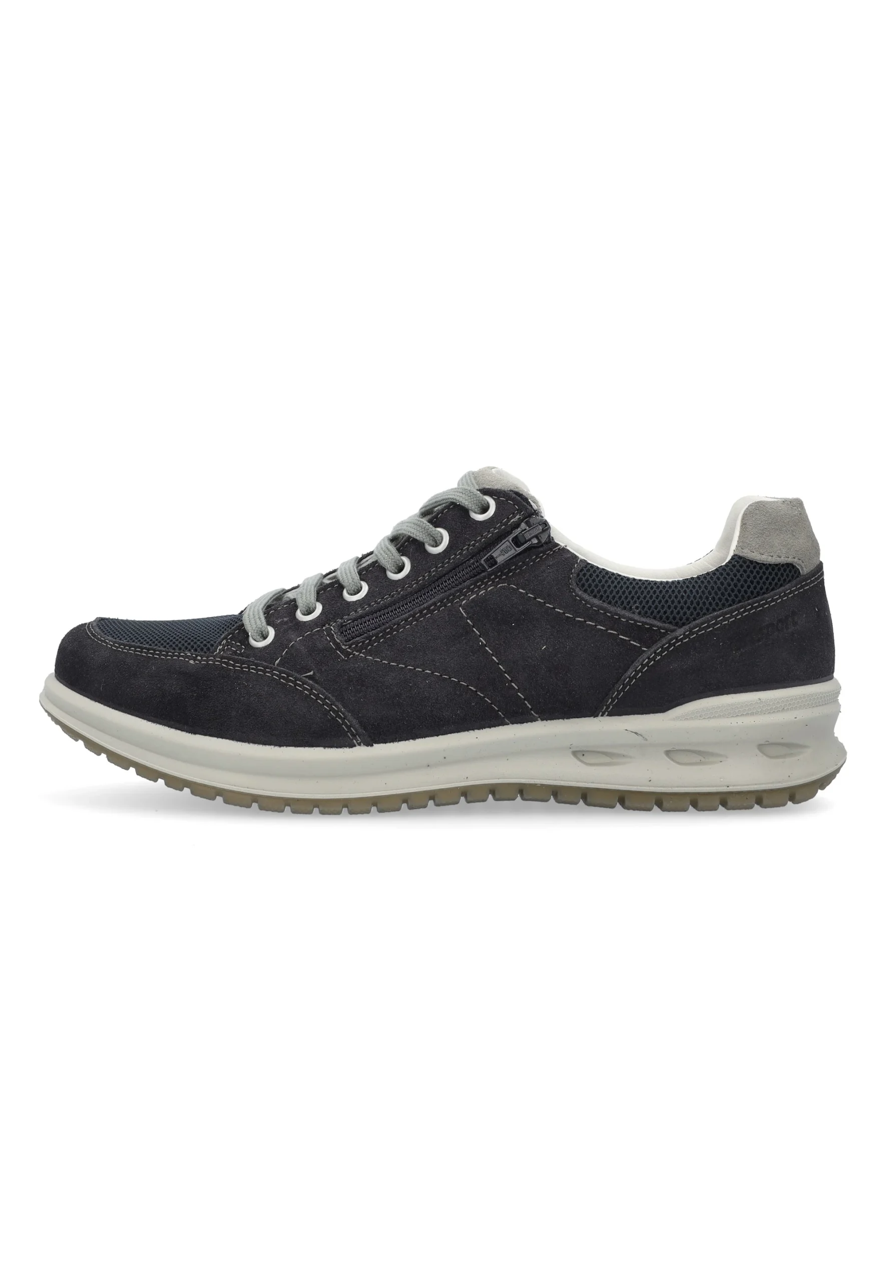 Sneakers Grisport Active in pelle con lacci e zip art.43069