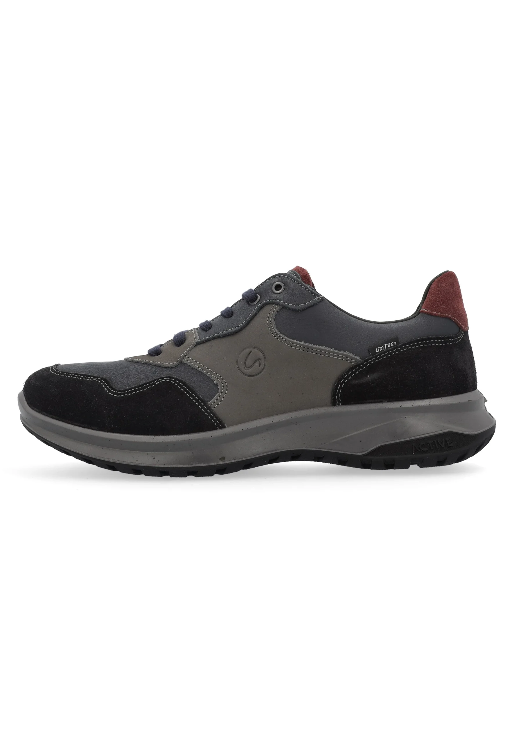 Sneakers uomo Grisport in pelle tricolor art.44121