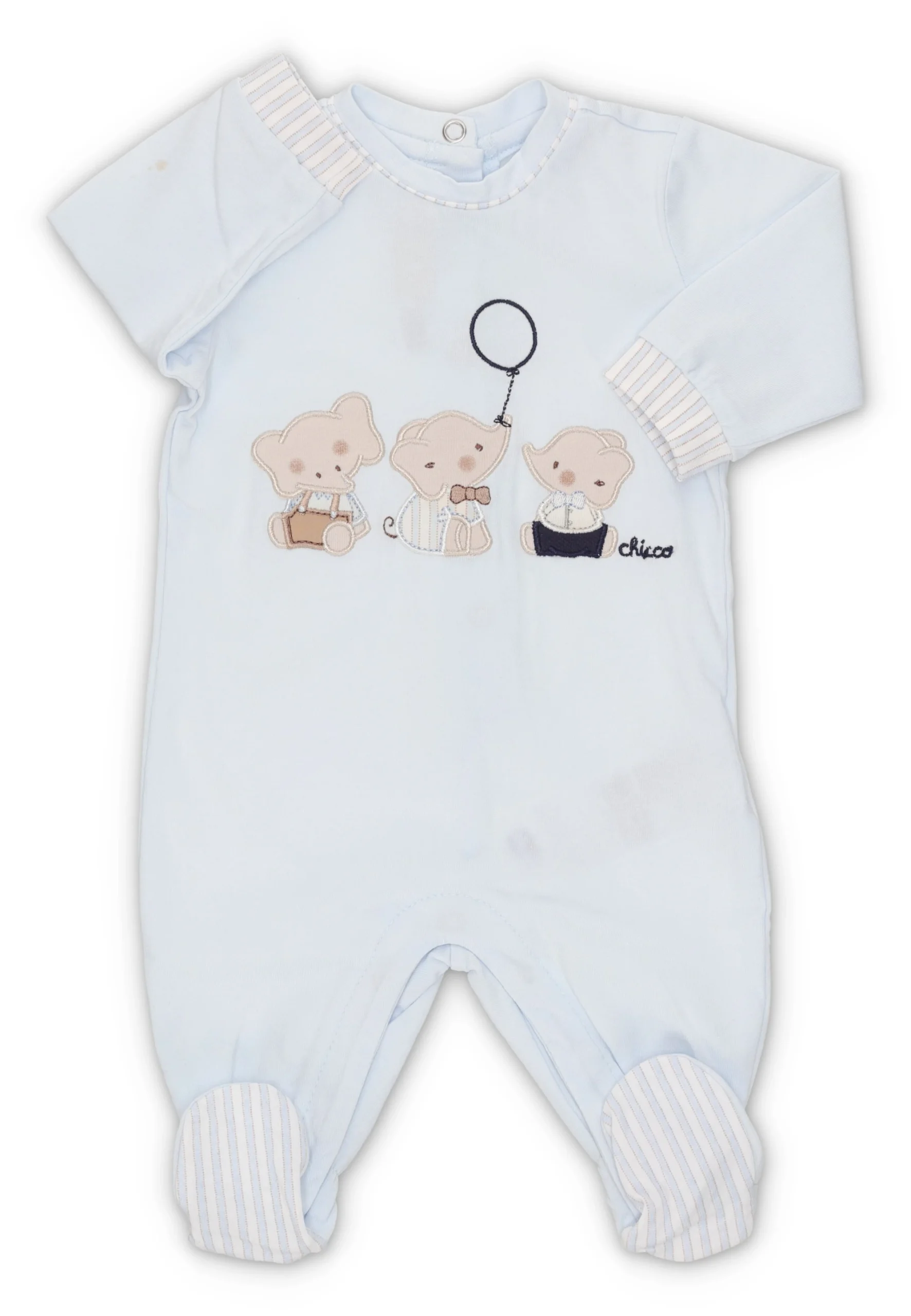 Tutina neonato con elefantini Chicco bimbo art. 9027225