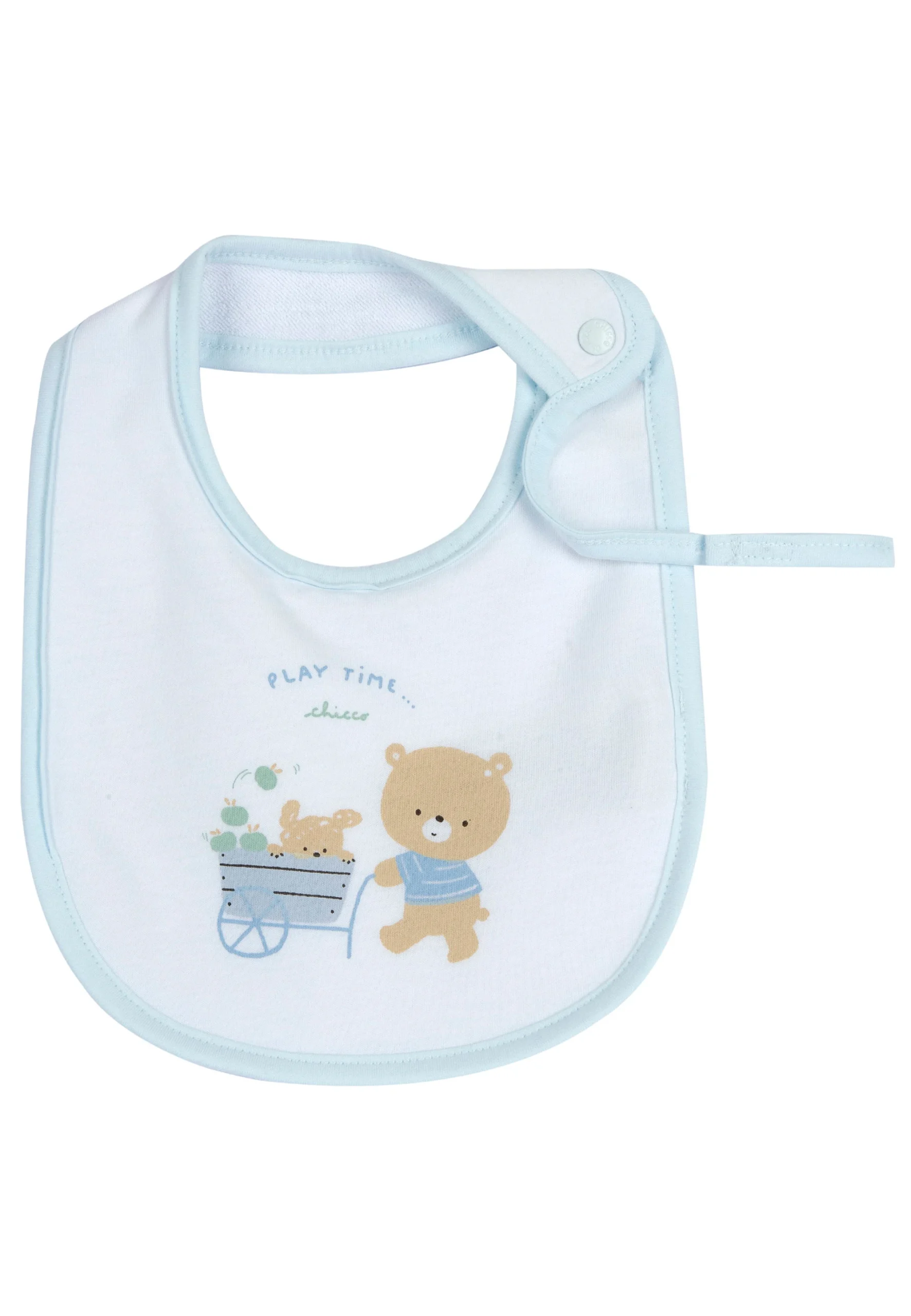 Bavaglino neonato con laccetto portaciuccio Chicco