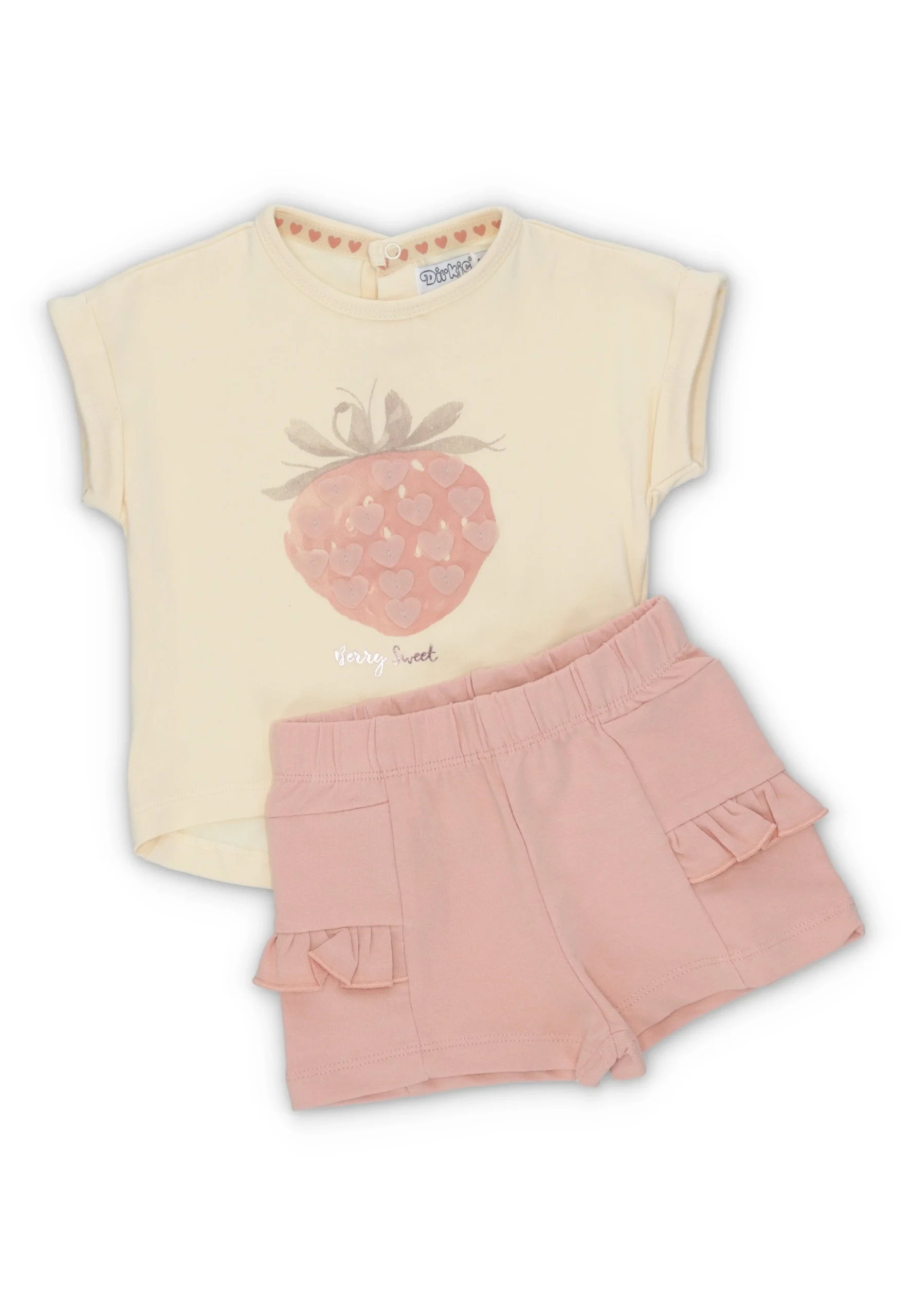 Completo Dirkje stampa fragola baby