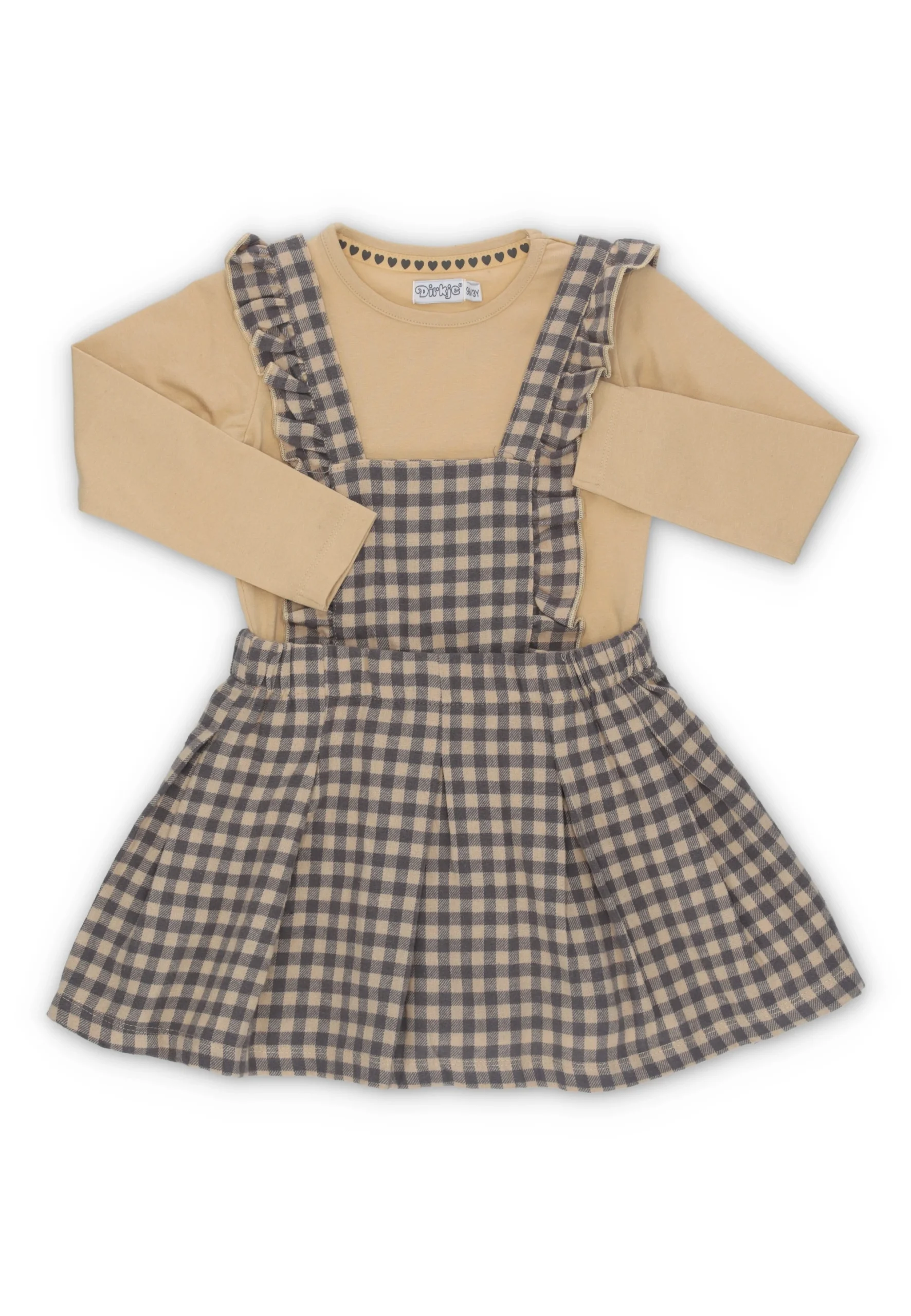 Completo baby Dirkje Q52329 con maglia e salopette