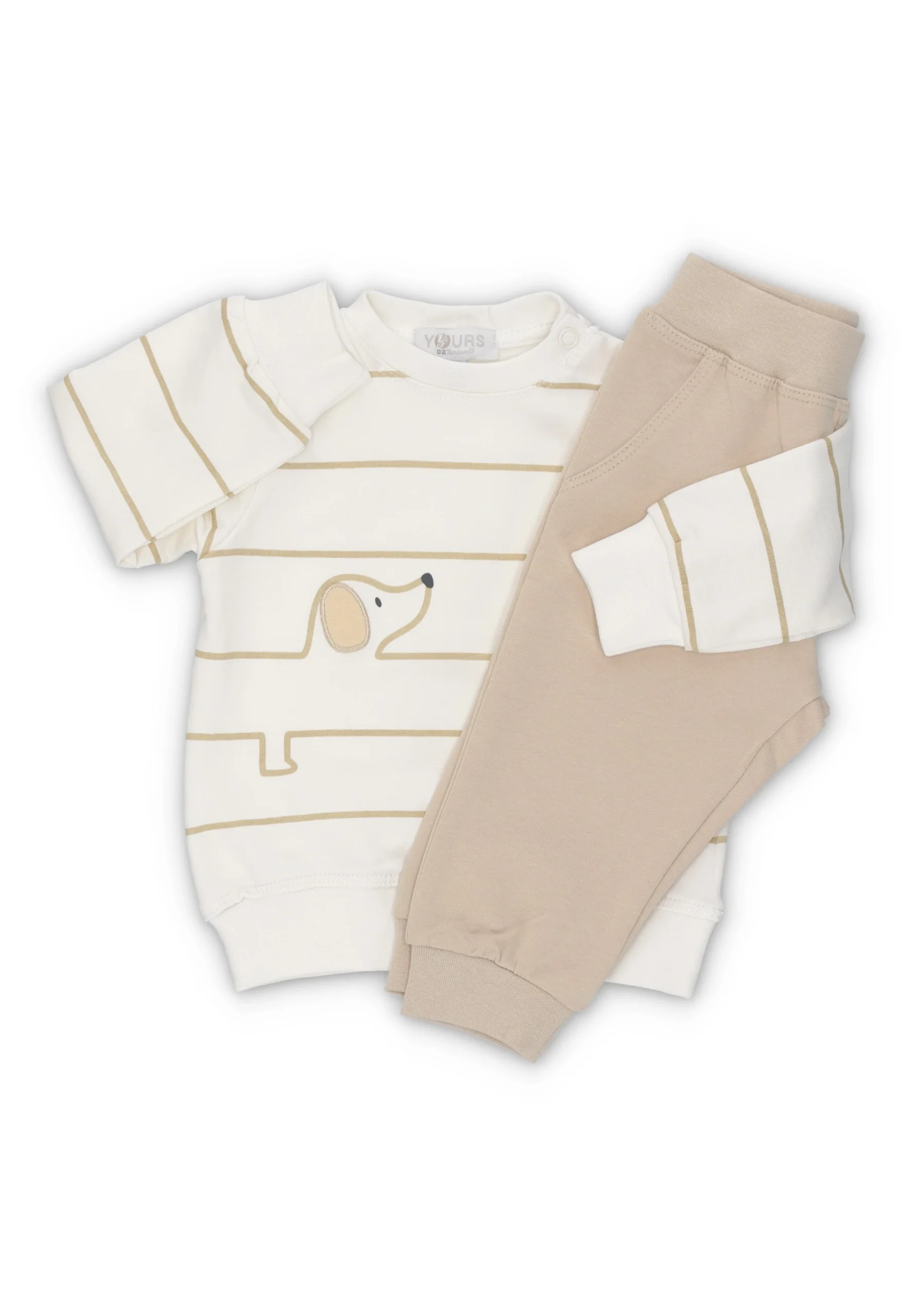 Tuta Yours baby stampa cagnolino