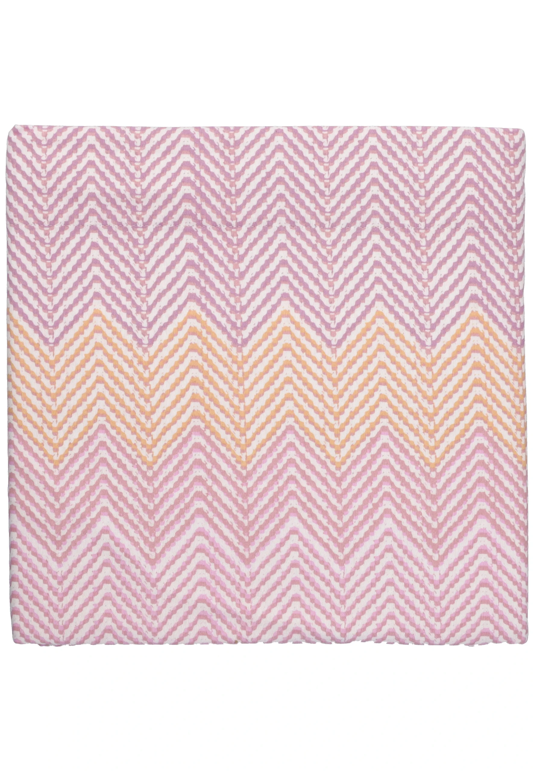 Completo letto 2p in flanella Caleffi modello William fantasia geometrica all over