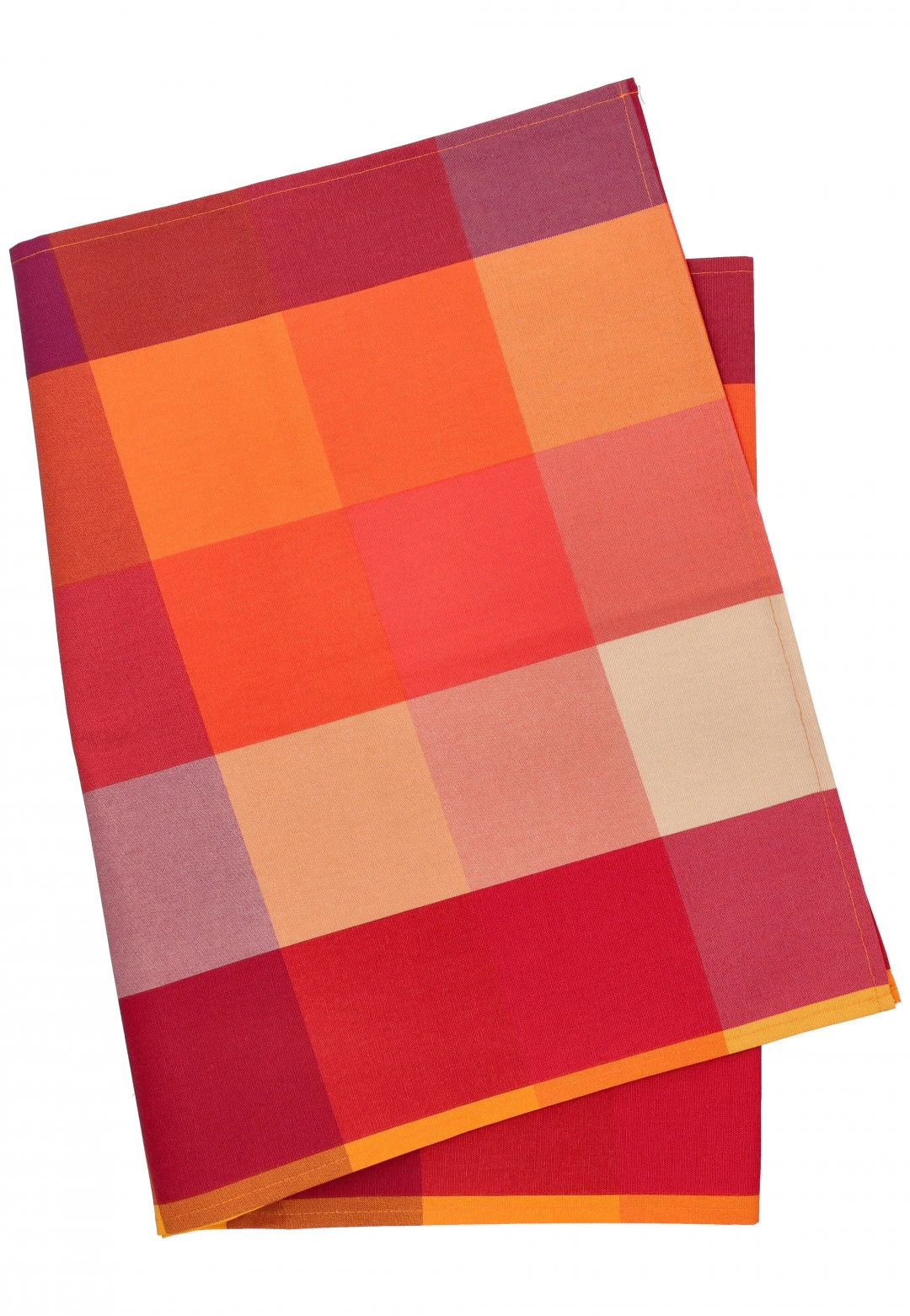 Runner stampato su panama di puro cotone a quadri Gabel modello Wilson