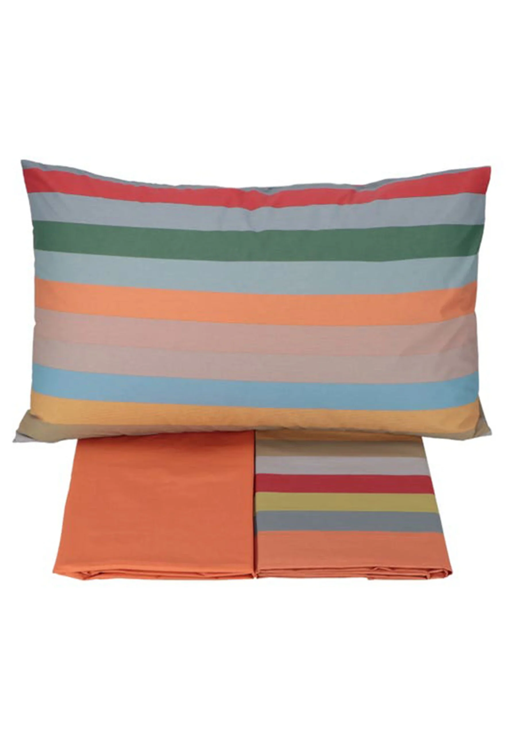 Completo lenzuolo Gabel 1p in fantasia righe mod. Wallace