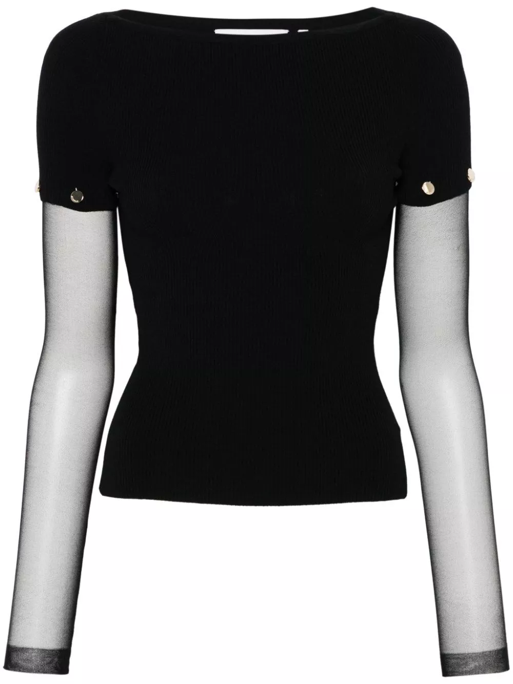 Maglia girocollo doppia manica di Sportmax