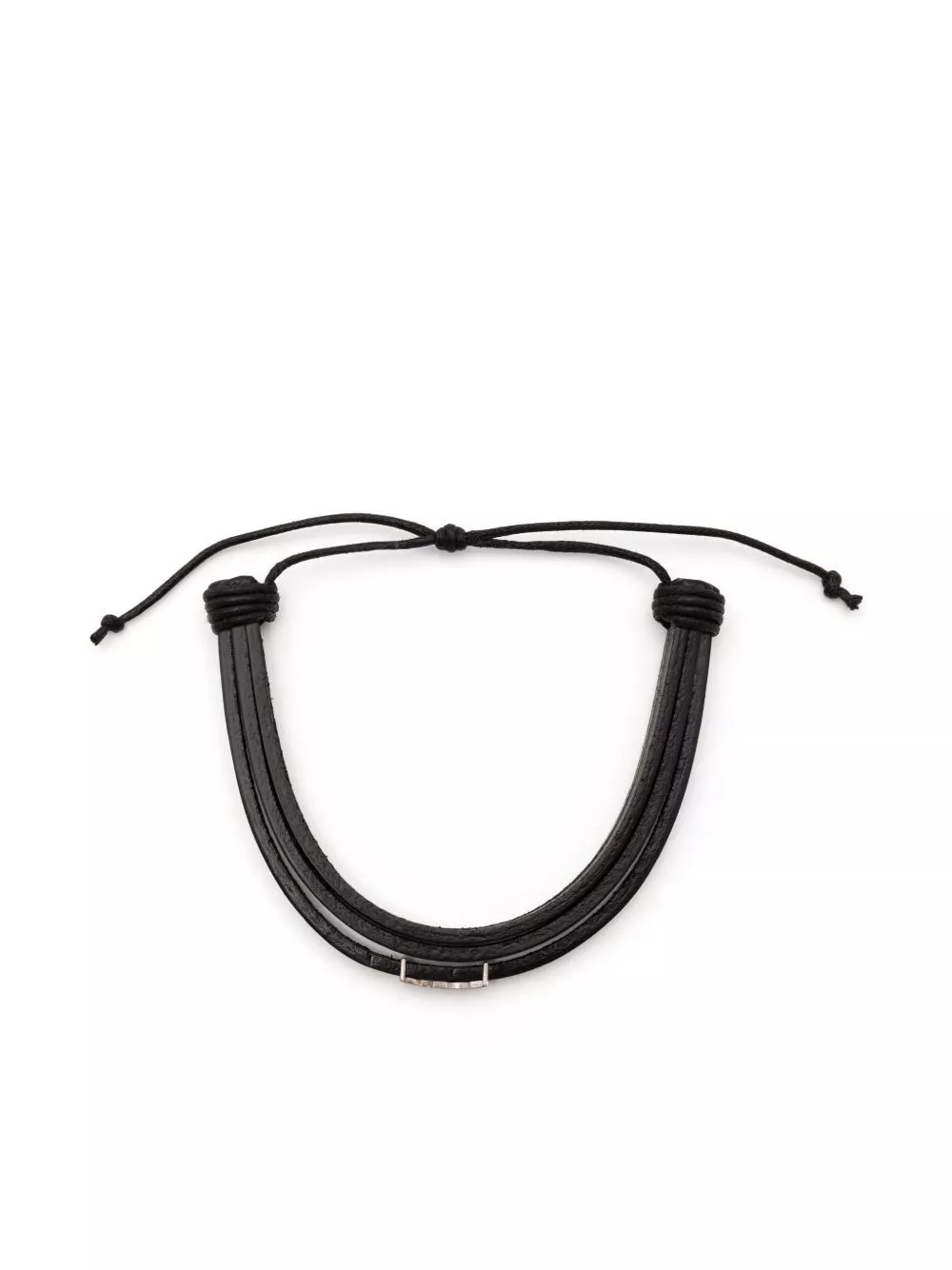 Bracciale cassandre in pelle di Saint laurent