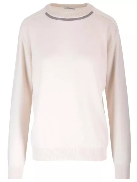 Brunello Cucinelli Donna Cashmere crewneck sweater