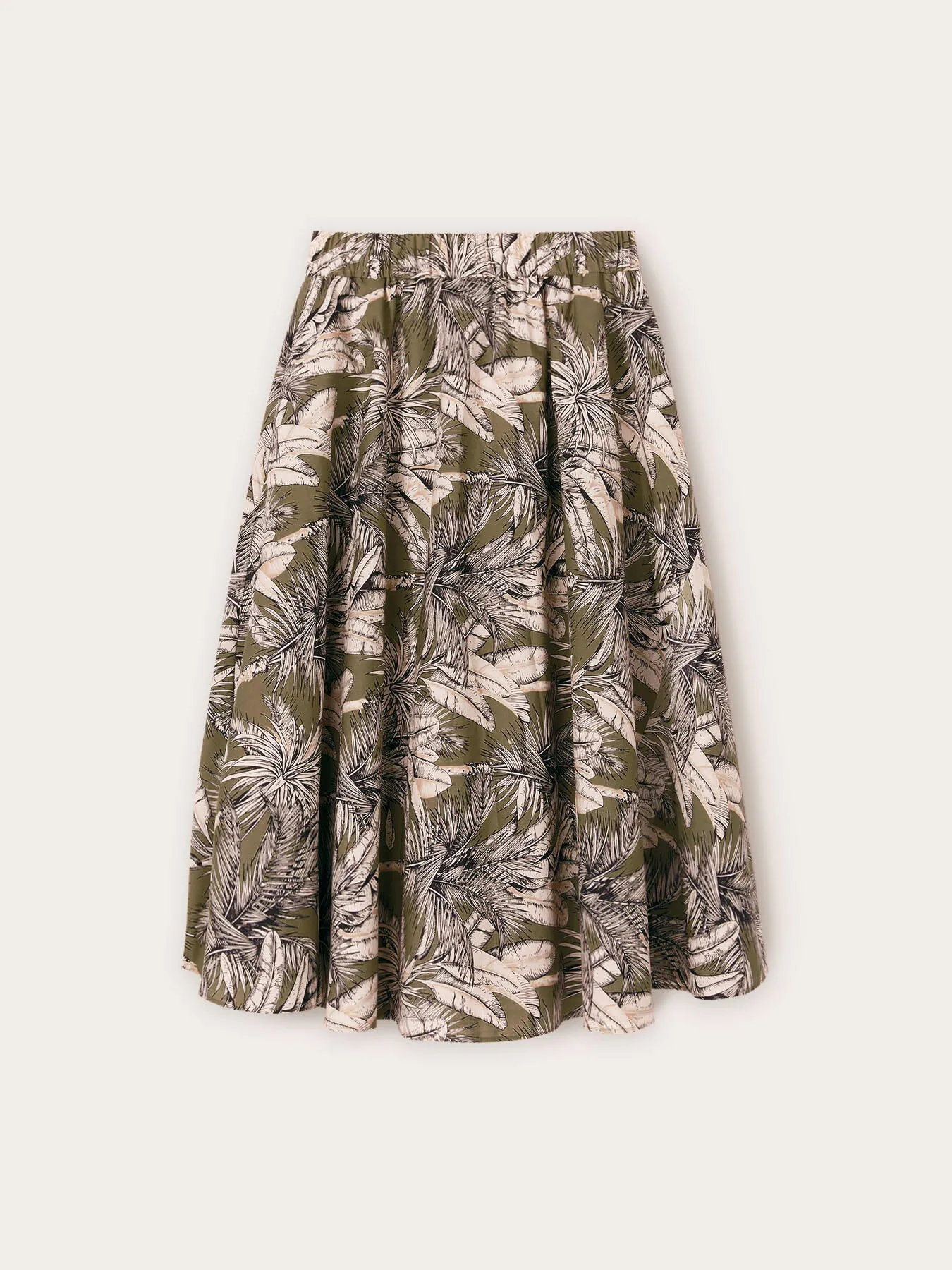 Gonna a ruota fantasia jungle