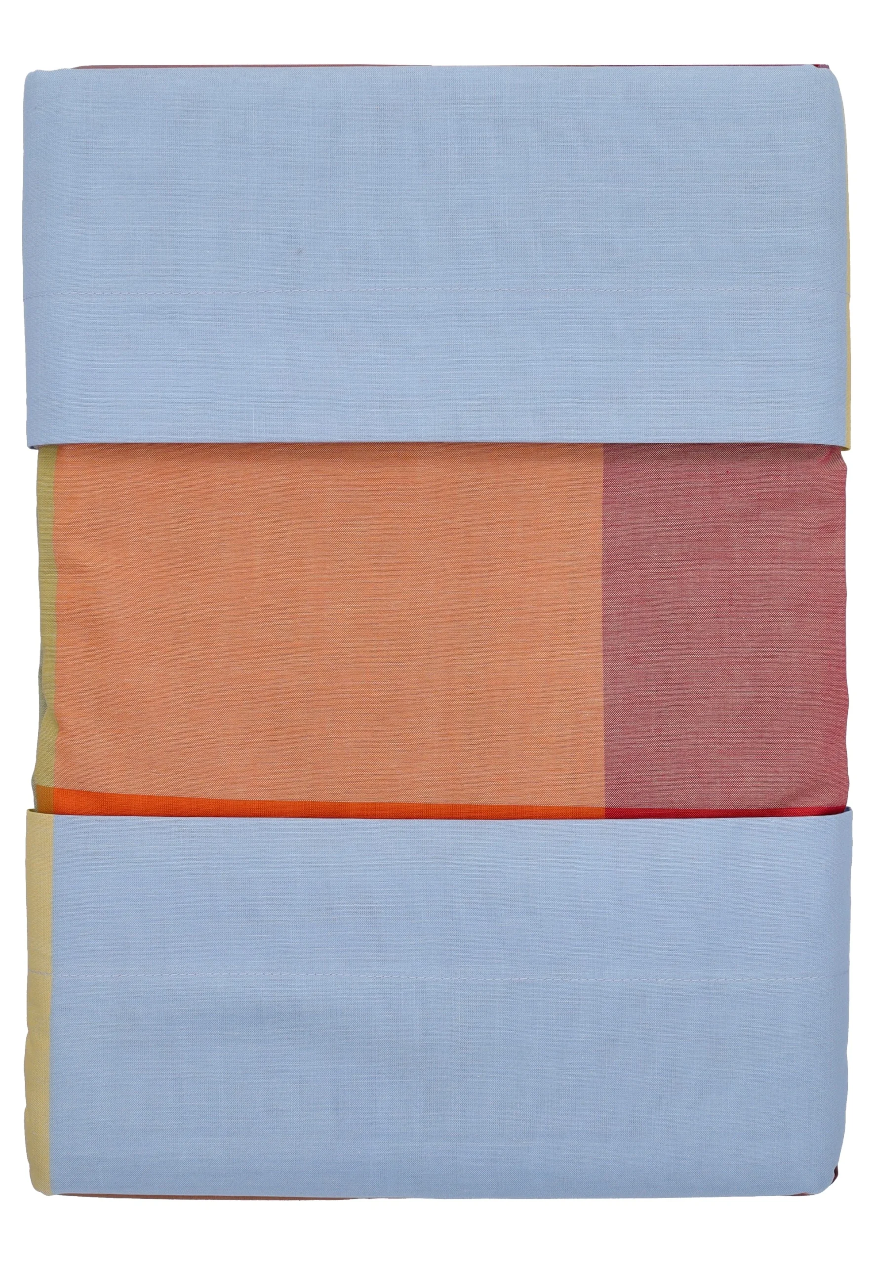 Parure copripiumino mod. Balmoral 2p Bossi a quadri multicolor