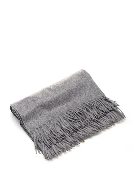 Al Duca D'aosta Uomo Plaid grigio in cashmere