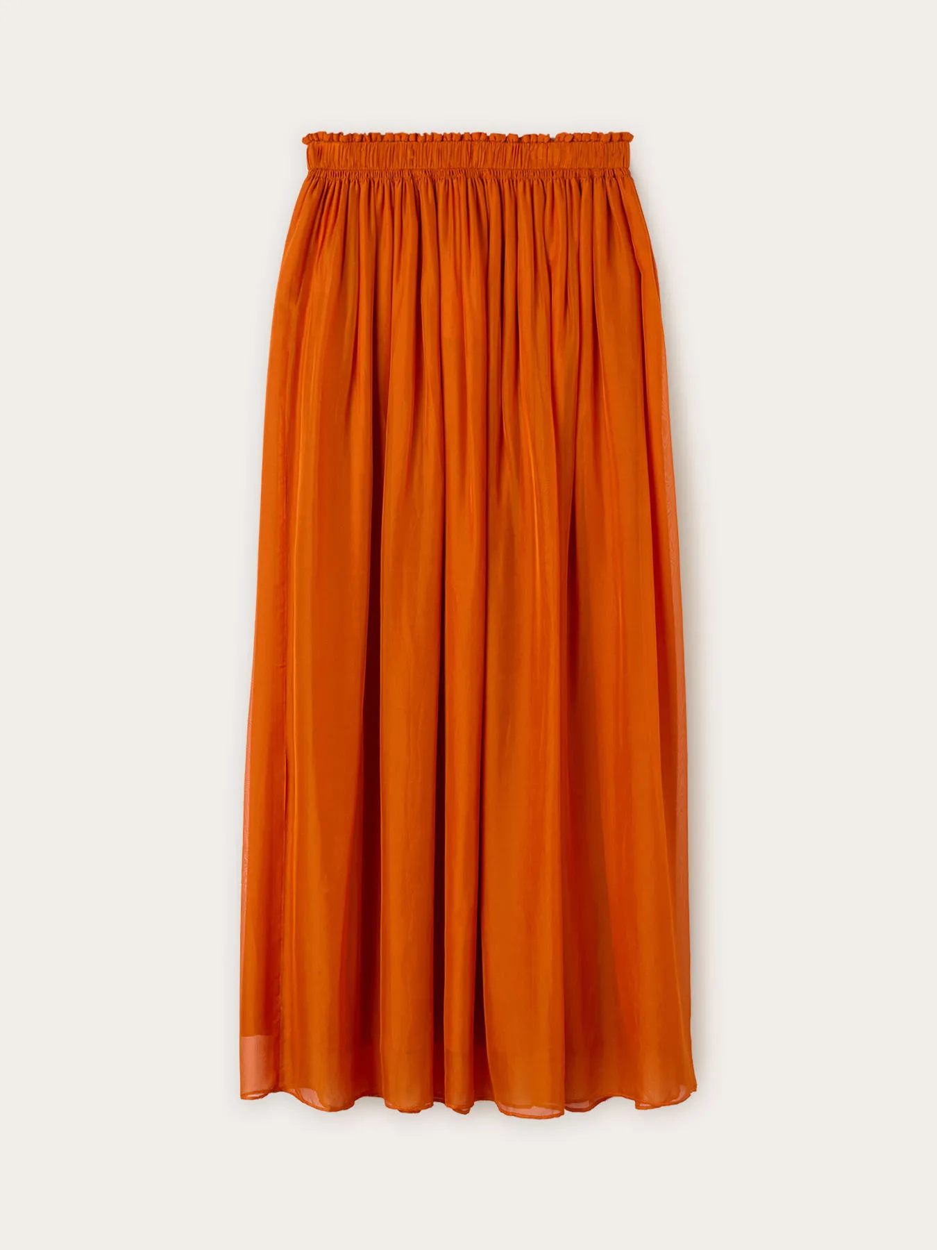 Gonna lunga in georgette