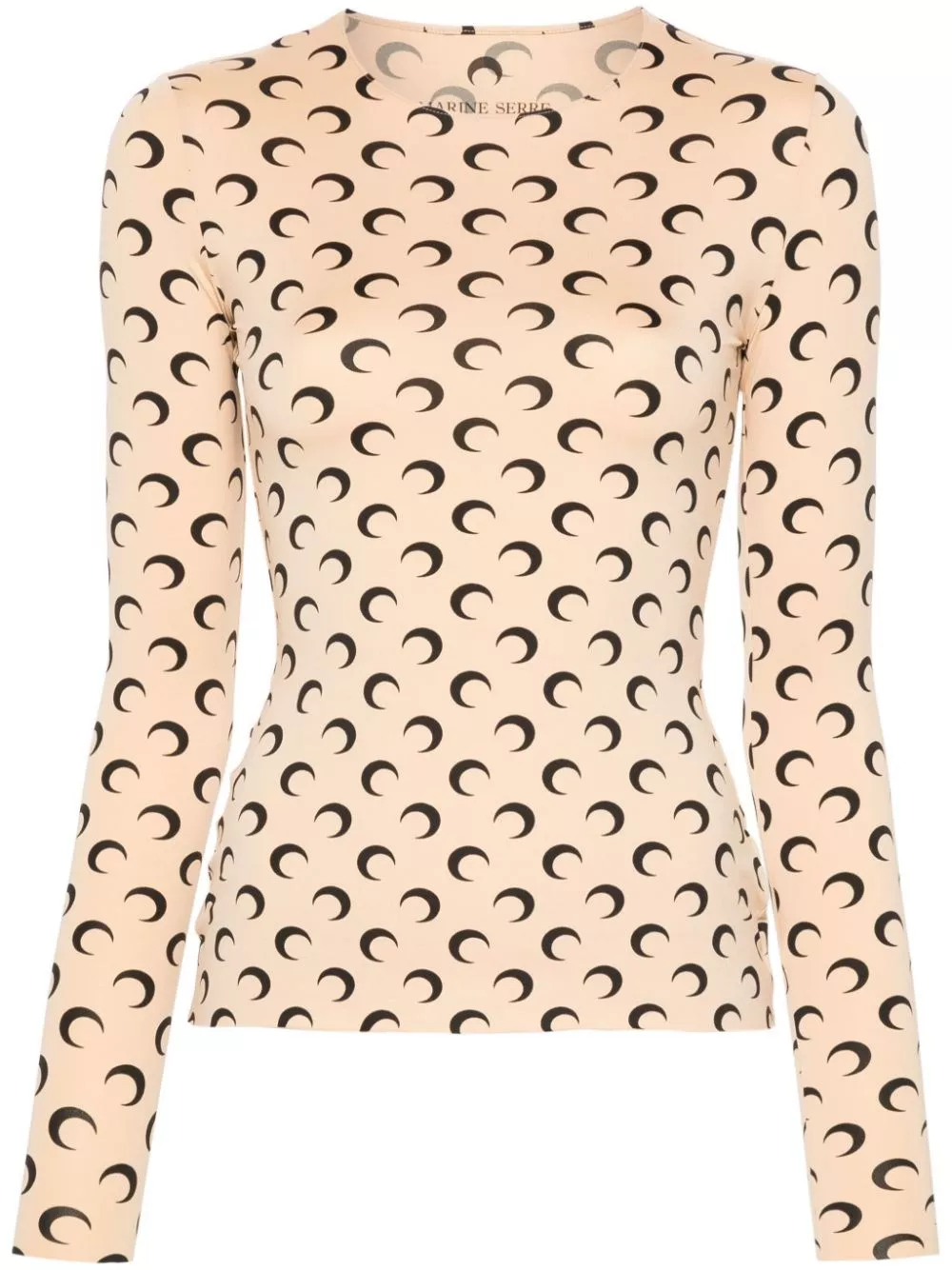 Top second skin moon di Marine serre