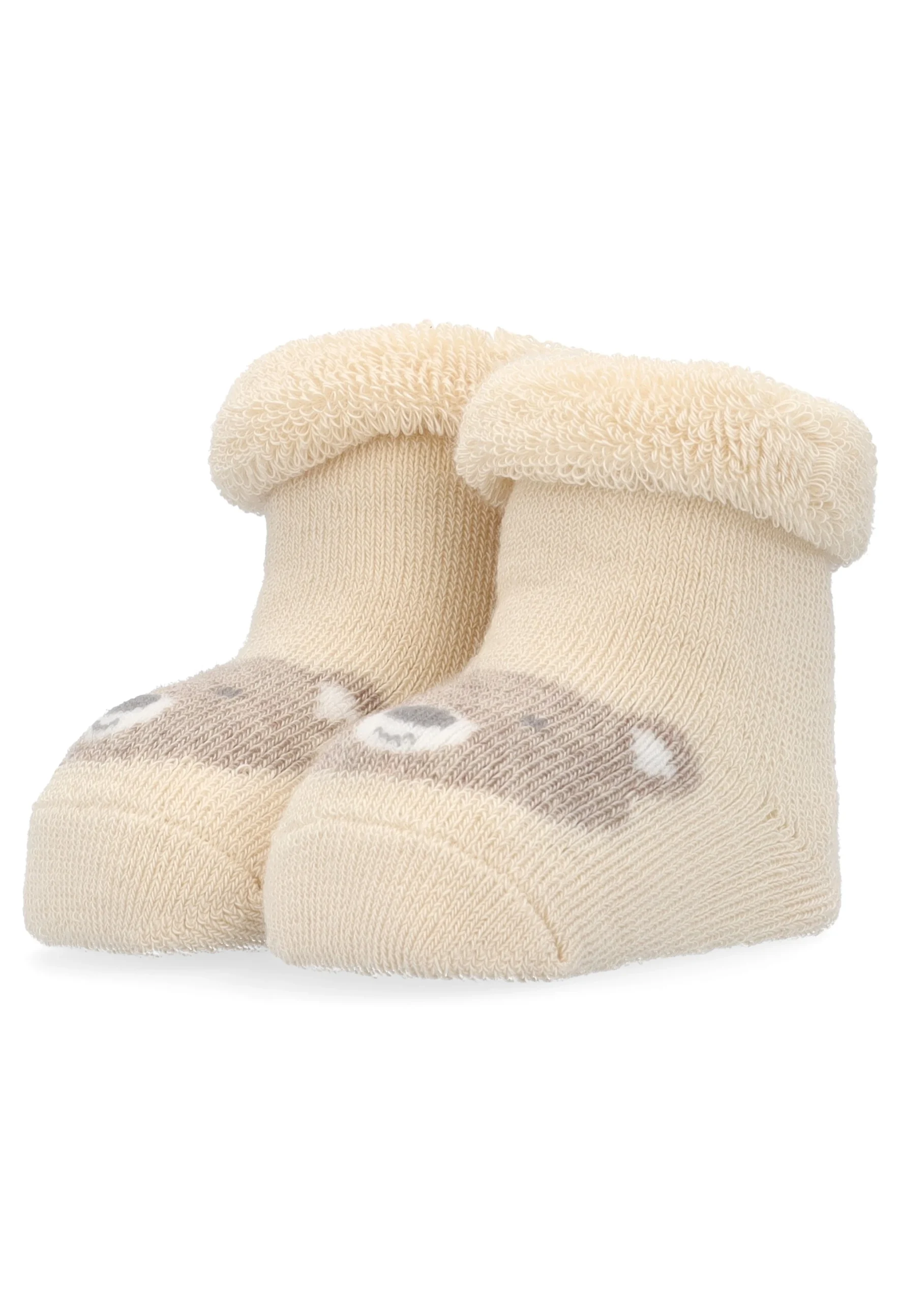 Scarpette con orsetto neonato Dolci Pensieri