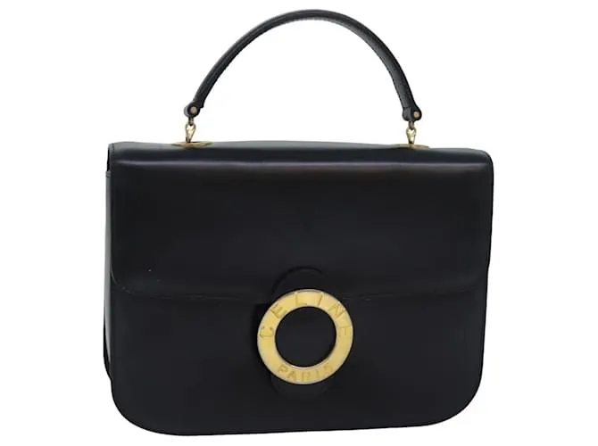 Céline Borsa a mano in pelle nera CELINE Circle Auth bs16343 Nero