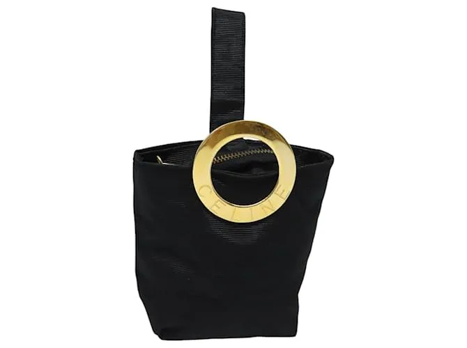 Céline Pochette in nylon nera CELINE Auth 84937 Nero