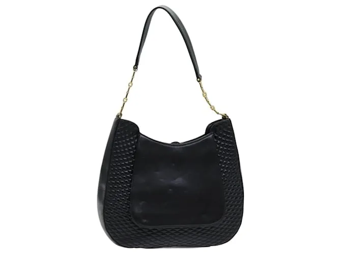 BALLY Borsa a Spalla in Pelle Nera Auth ep5054 Nero