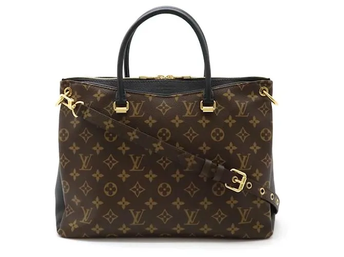 Borsa 2 in 1 Monogram Pallas M42756 di Louis Vuitton Nero