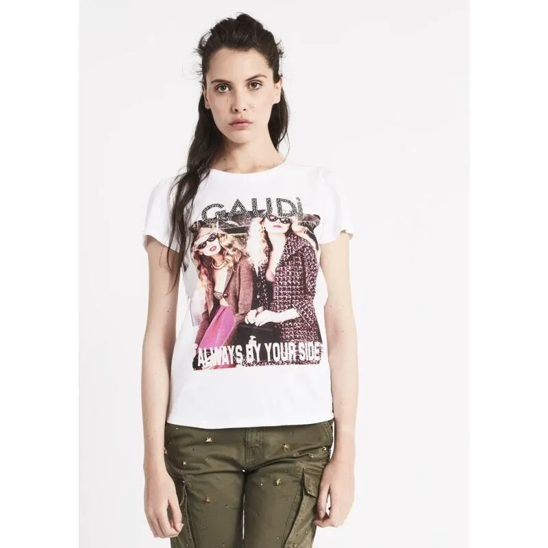 T-shirt con stampa fotografica