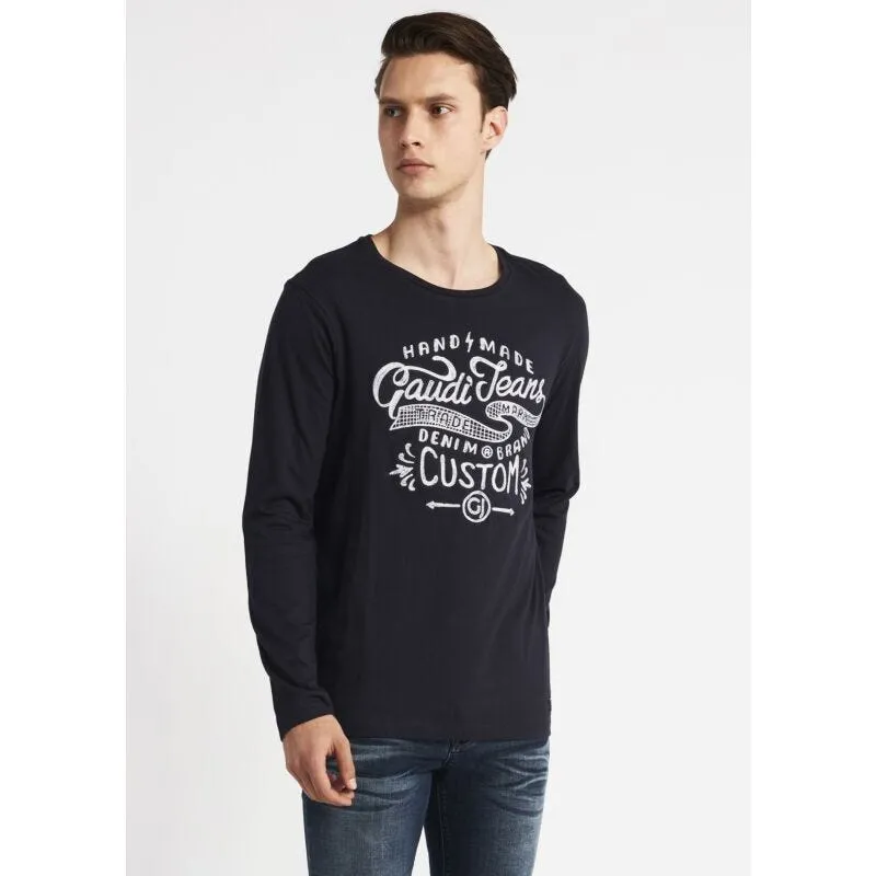 T-shirt con stampa vintage