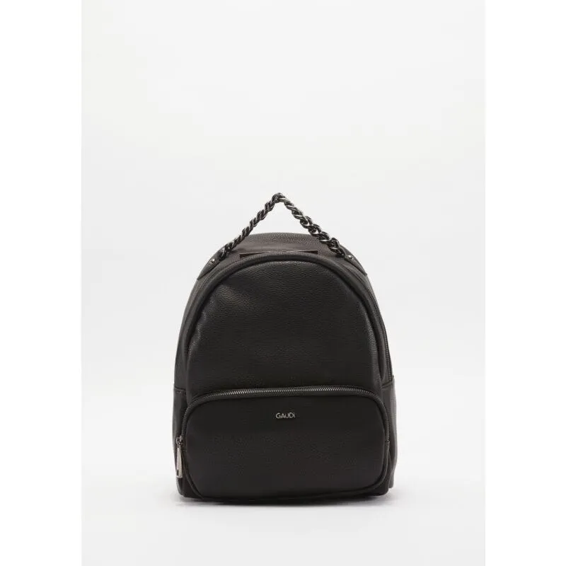 Zaino con manico in catena in metallo