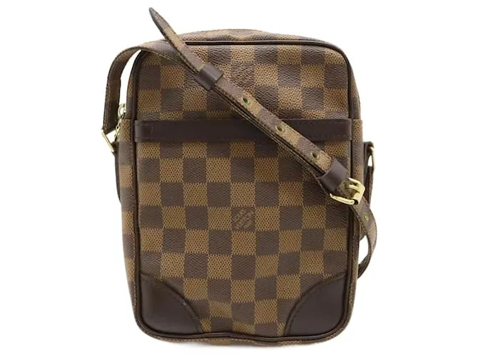 Borsa a spalla Damier Danube Louis Vuitton N48063 Marrone