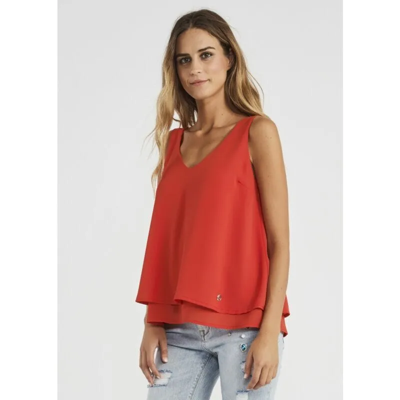 Top A-line in georgette