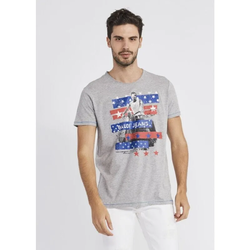 T-shirt con stampa grafica