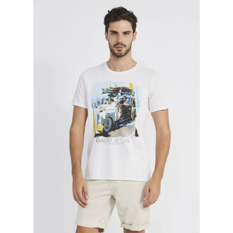T-shirt con stampa holiday