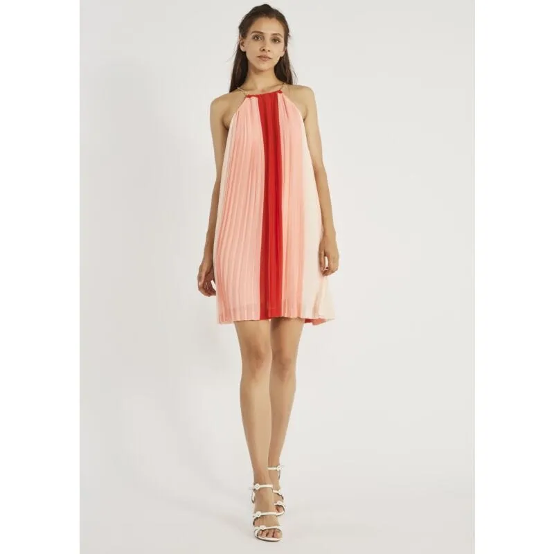 Abito A-line plissé