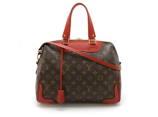 Borsa 2 in 1 Louis Vuitton Monogram Retiro PM M40546 Rosso