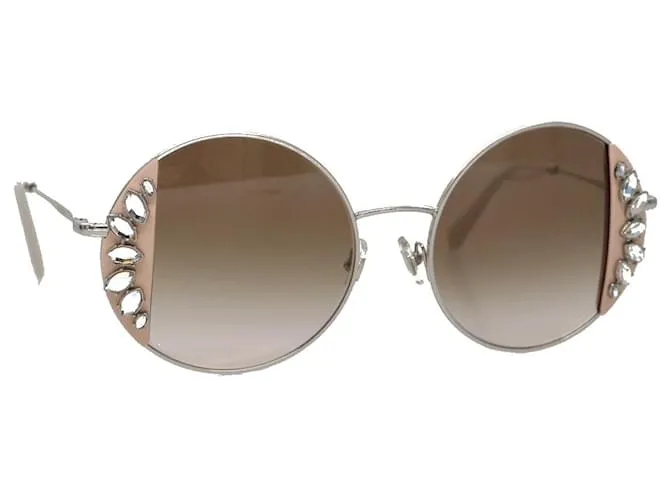 Occhiali da sole Miu Miu metallo rosa Auth am7449