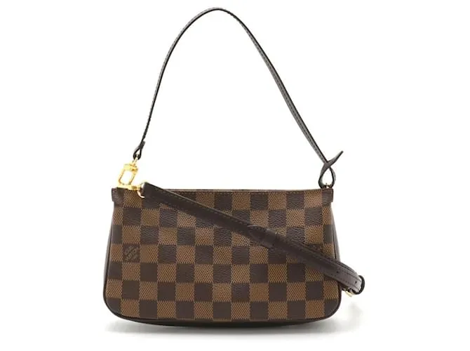 Borsa 2 in 1 Louis Vuitton Damier Navona N51983 Marrone