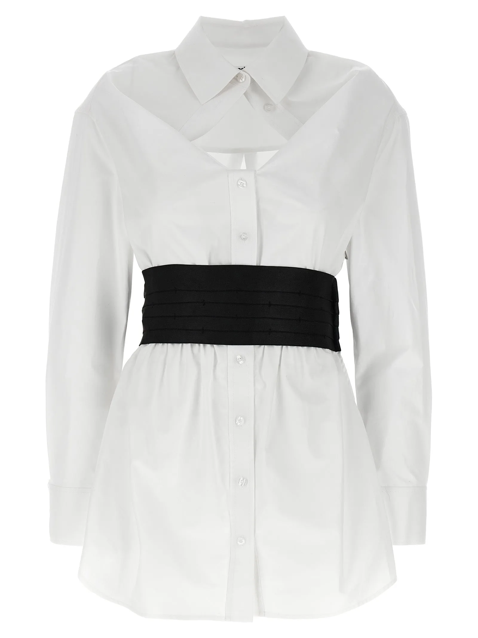 Shirt Dress Abiti Bianco