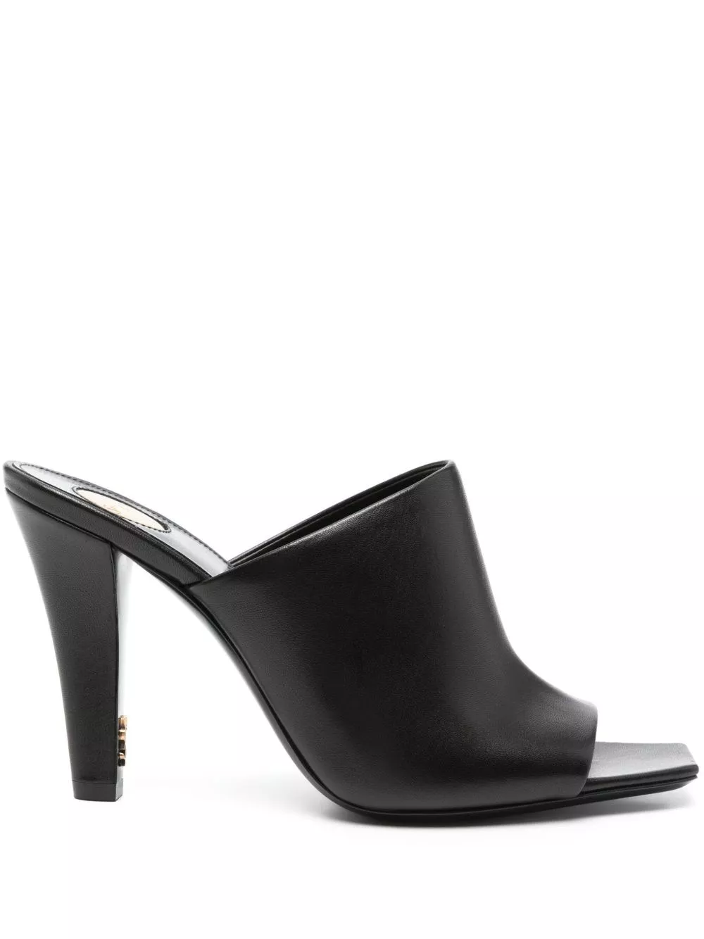 Mule jill in pelle di Saint laurent