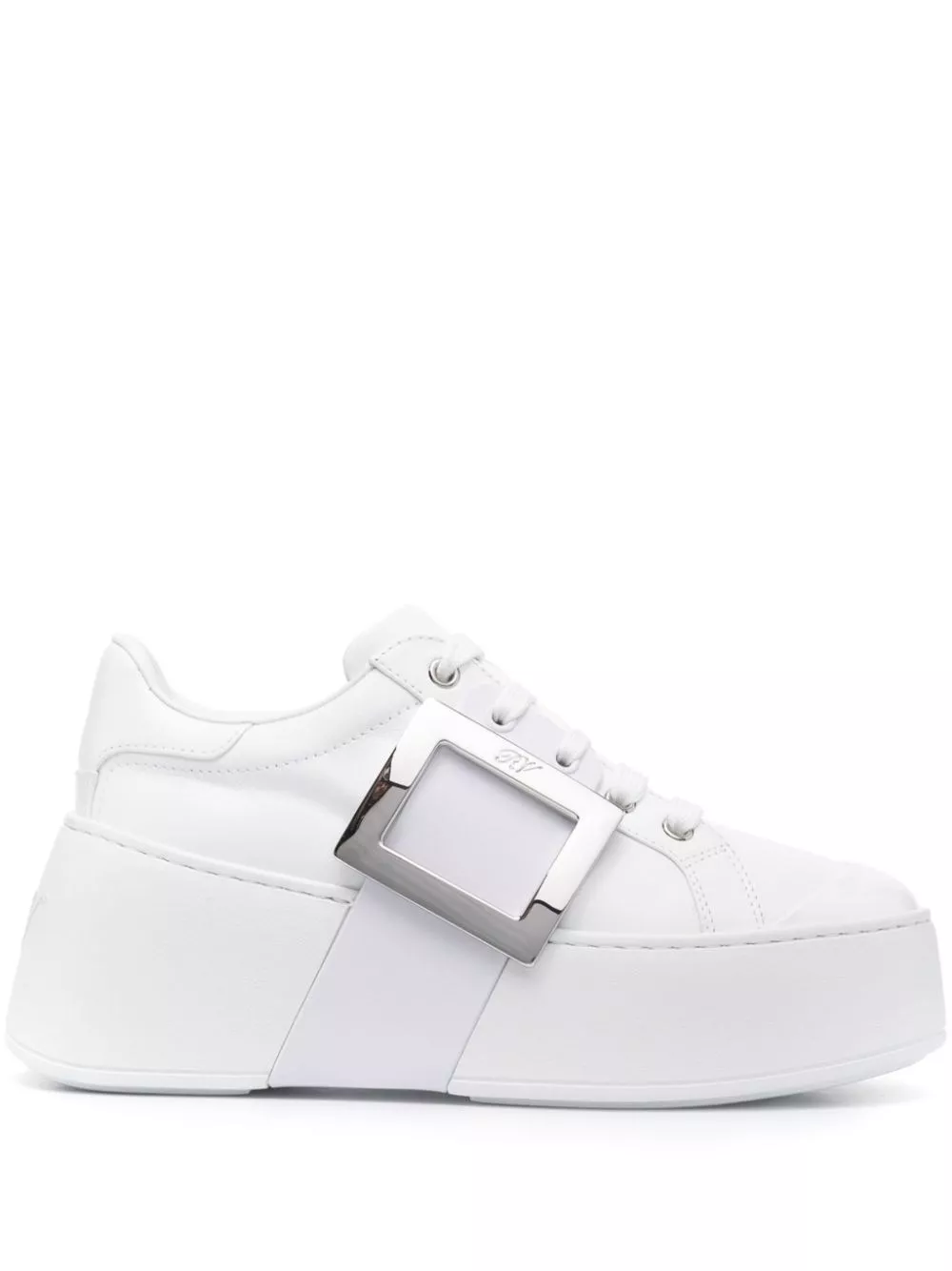 Sneaker viv skate high in pelle di Roger vivier