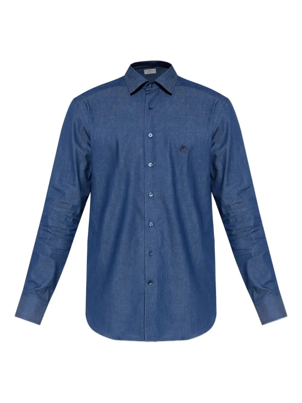 CAMICIA IN COTONE CON LOGO RICAMATO