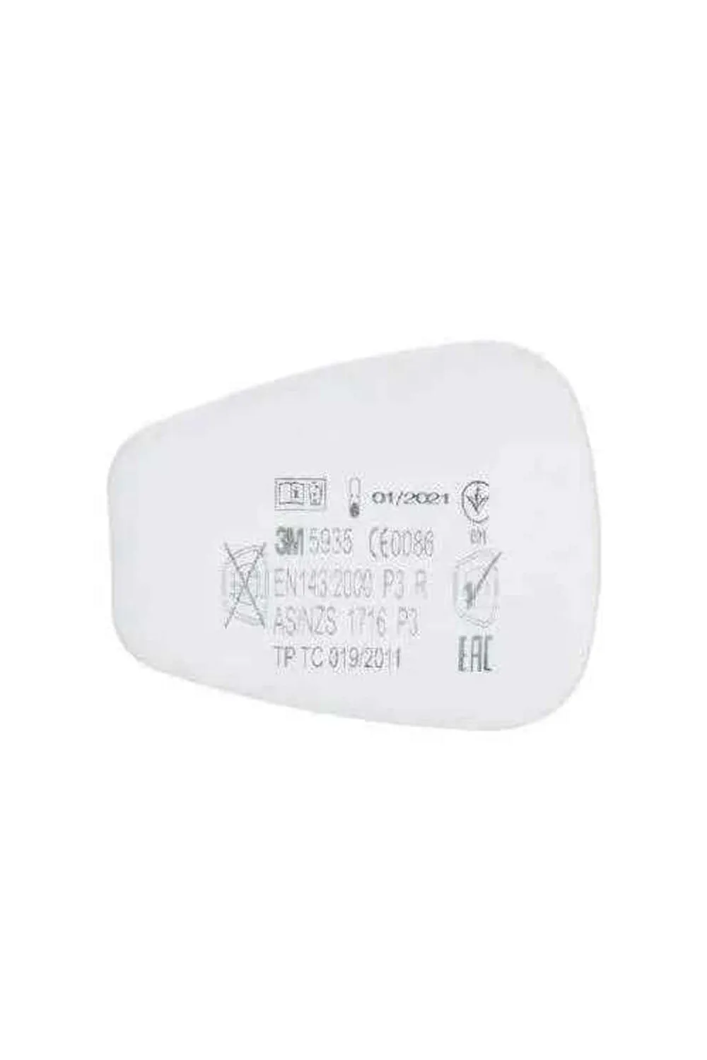 2 Prefiltri X Polveri P3 Da Lavoro